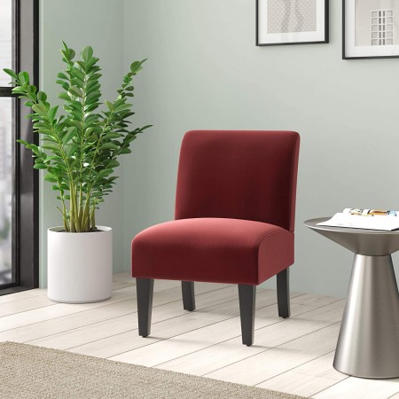 Mighty Rock Modern Living Room Bedroom Tall Back Dining Chair,Single chair